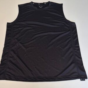 Asos Men's Black Sleeveless Shirt